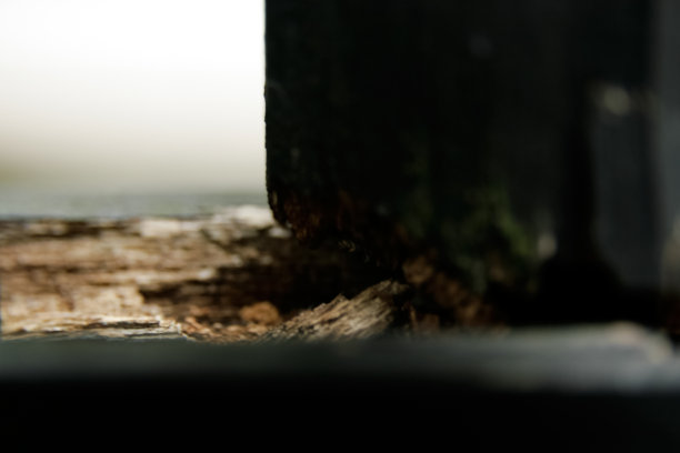 日本传统木制建筑材料，近距离观察图片下载