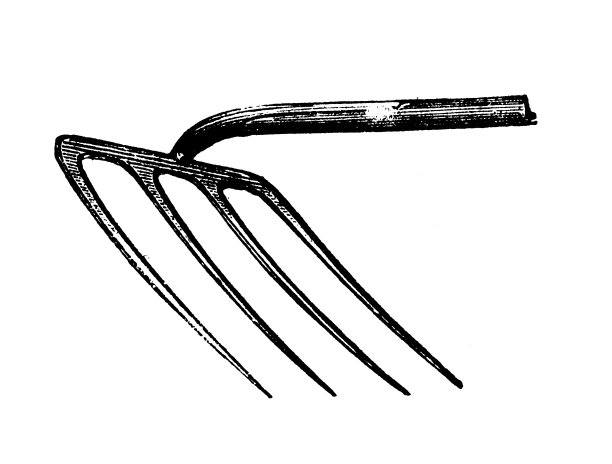 古董雕刻插图:粪拖图片下载