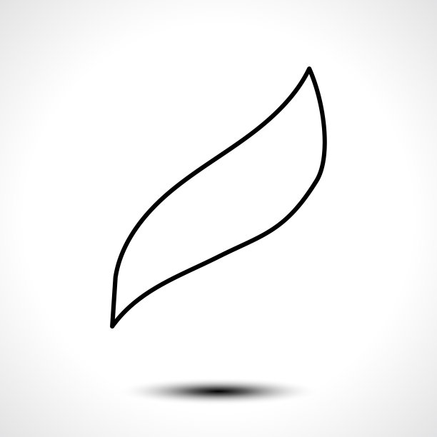 翼线图标。矢量图图片下载