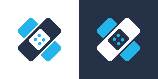 创可贴图标。实体图标矢量图，适用于网站设计、logo、App、模板、UI等图片下载