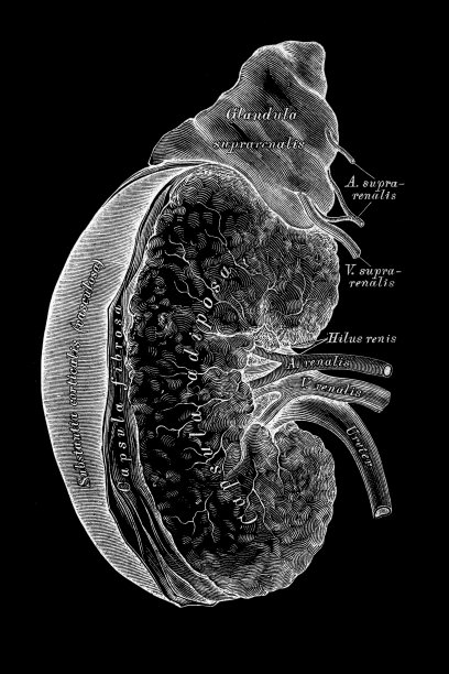 右肾和肾上腺图片下载