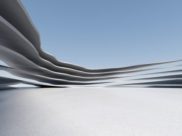 3D户外广场建筑图片下载