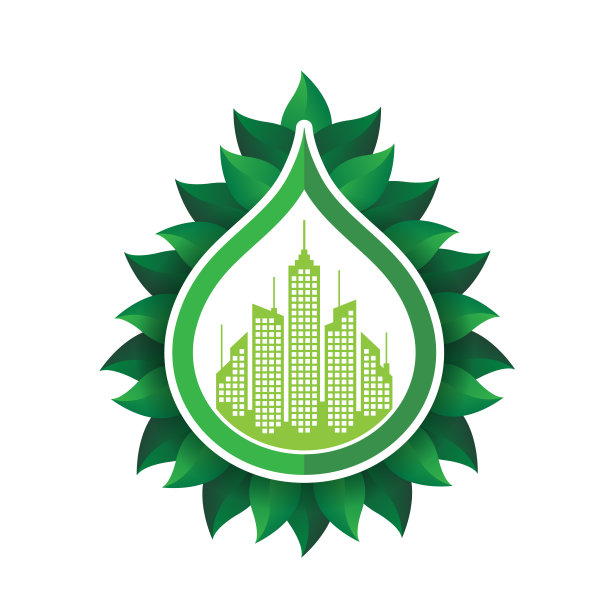 绿色城市的概念图片下载