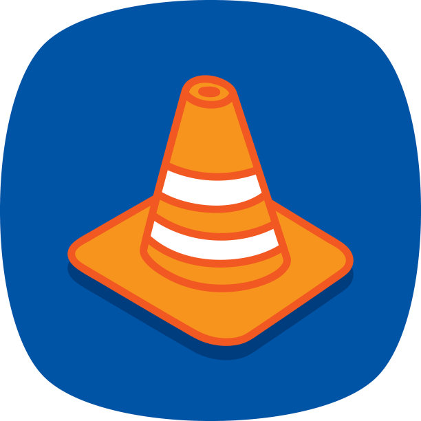 交通锥涂鸦图片下载