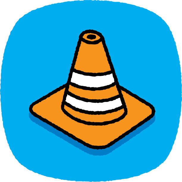 交通锥涂鸦7图片下载