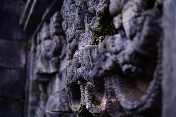 婆罗浮屠寺浮雕的故事图片下载