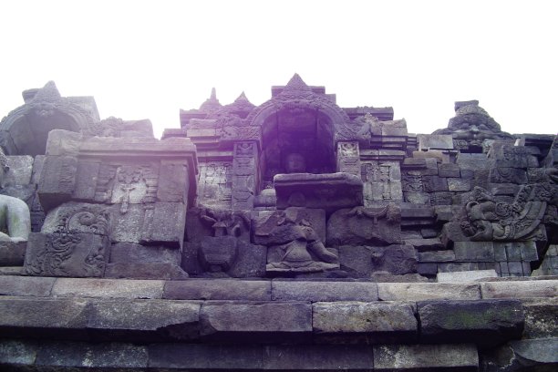 婆罗浮屠寺浮雕的故事图片下载