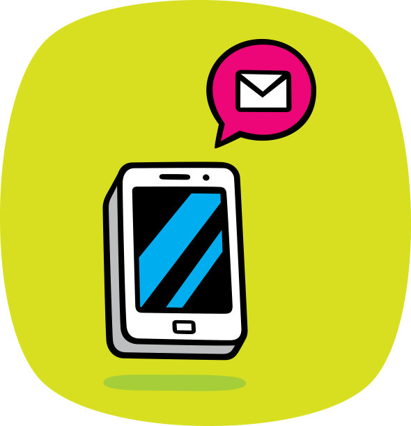 智能手机短信涂鸦图片下载