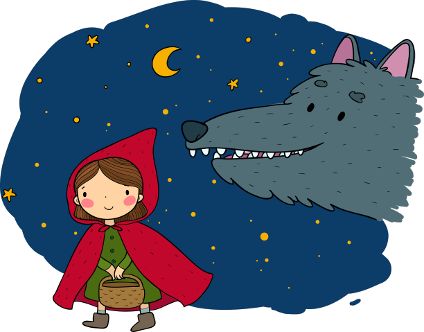 小红帽童话里的小可爱图片下载