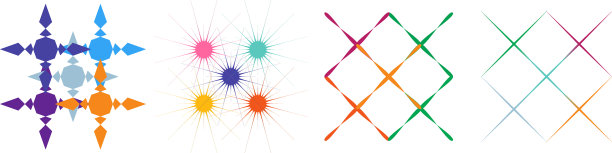 抽象几何形状形状元素集图片下载