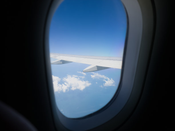 飞机的机翼图片下载