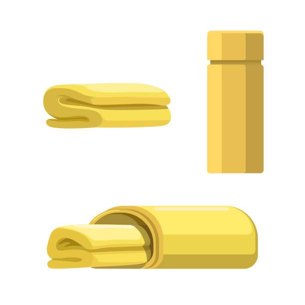 清洁布普拉麂皮符号集卡通插图矢量图片下载