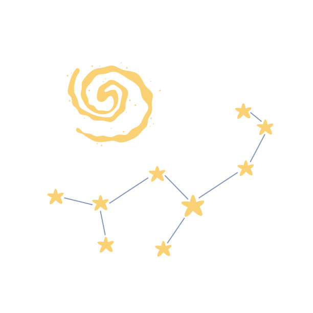 可爱的星象星座图片下载