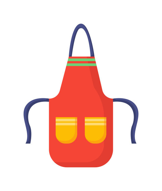 厨房围裙矢量概念图片下载