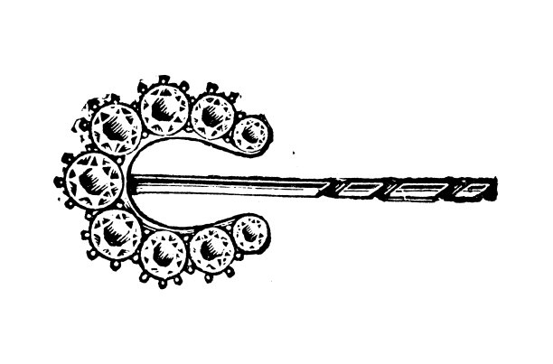 来自英国杂志的古董图片:鞋钉图片下载