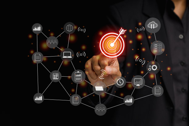 在虚拟屏幕上用商业图标指向目标图片下载