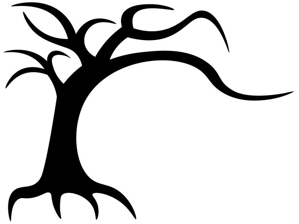 万圣节幽灵树图片下载