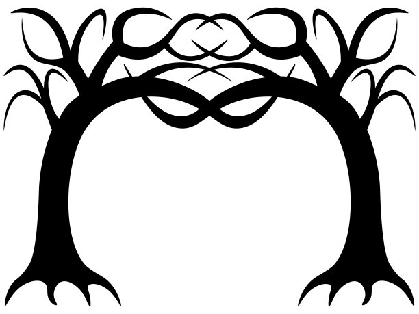 万圣节幽灵树图片下载