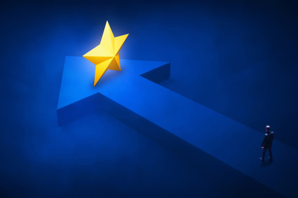 商人走向金星3d插图图片下载