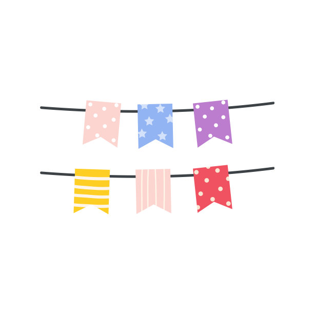 马戏装饰花环图片下载