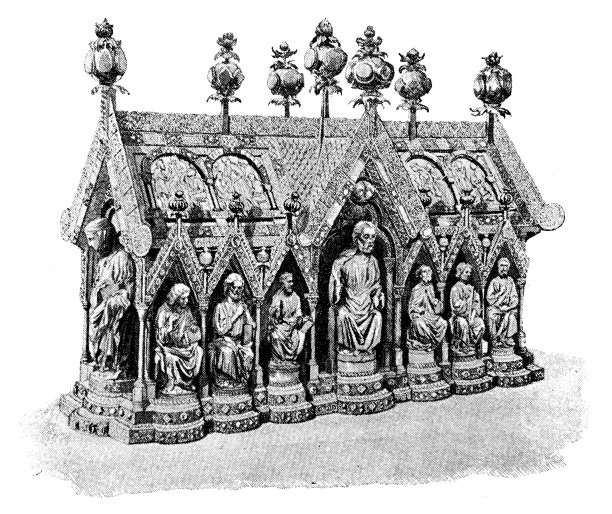 德国马尔堡圣伊丽莎白教堂的圣伊丽莎白石棺图片下载