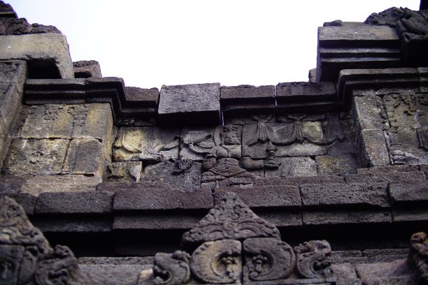 婆罗浮屠寺浮雕的故事图片下载