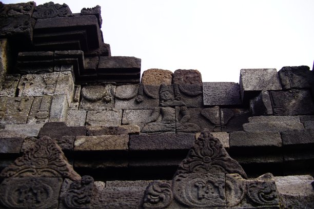 婆罗浮屠寺浮雕的故事图片下载