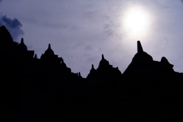 婆罗浮屠寺浮雕的故事图片下载