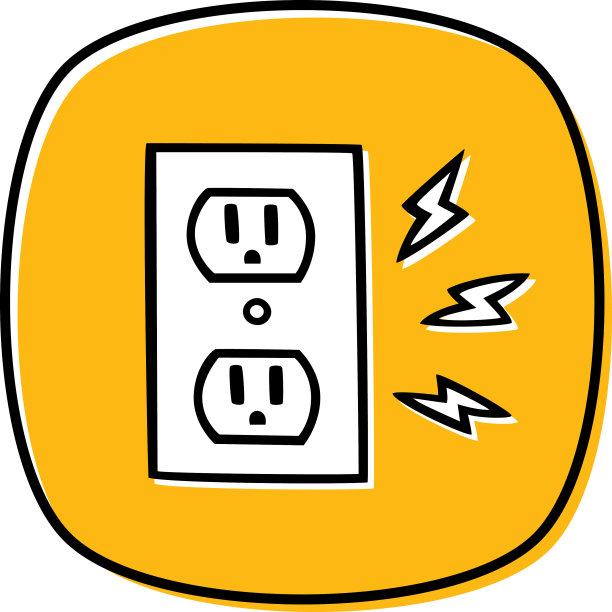 插头插座涂鸦图片下载