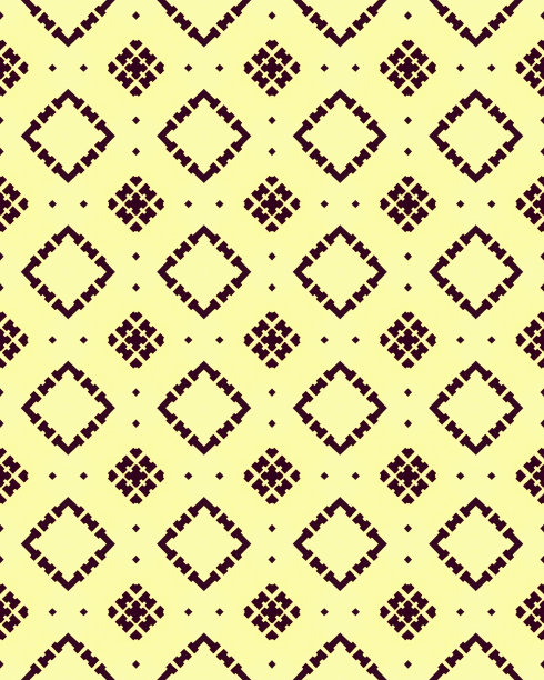 美丽的几何无缝图案设计装饰，壁纸背景插图与奶油色和米色的背景图片下载