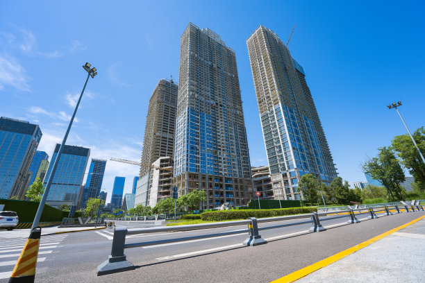 清晨金融城图片下载