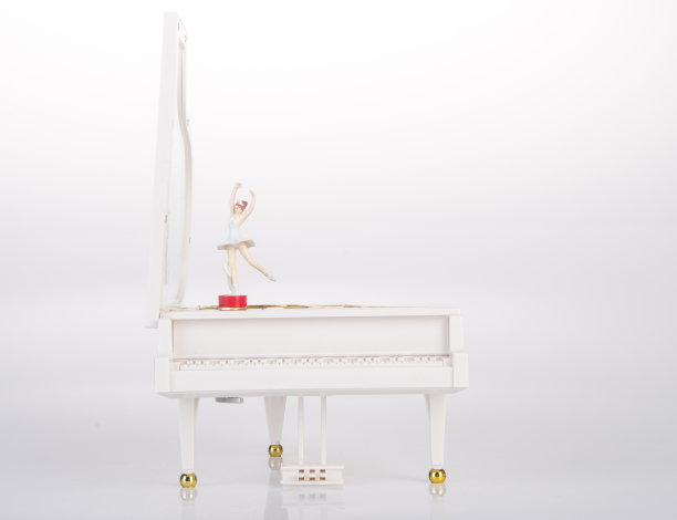 玩具音乐盒或钢琴音乐盒的背景图片下载