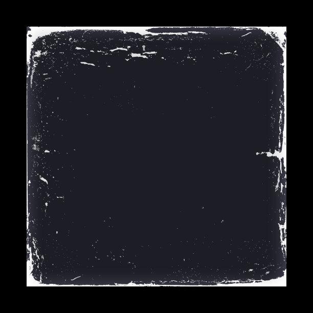 专辑封面用纸有磨损、弄脏、划痕的效果。Grunge纹理模型复古cd，黑胶。心疼的边缘覆盖框架，粗糙的复古模板，矢量插图图片下载