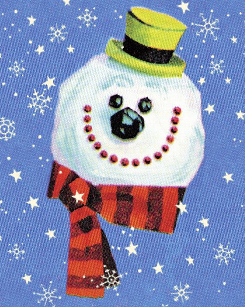 微笑的雪人图片下载