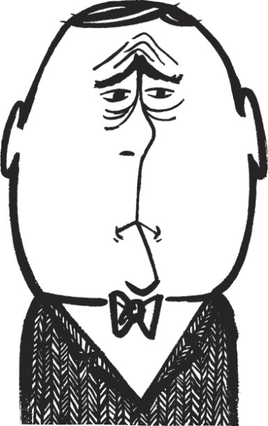 皱眉男人的肖像图片下载