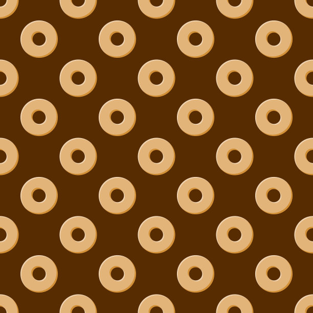 普通的甜甜圈模式图片下载