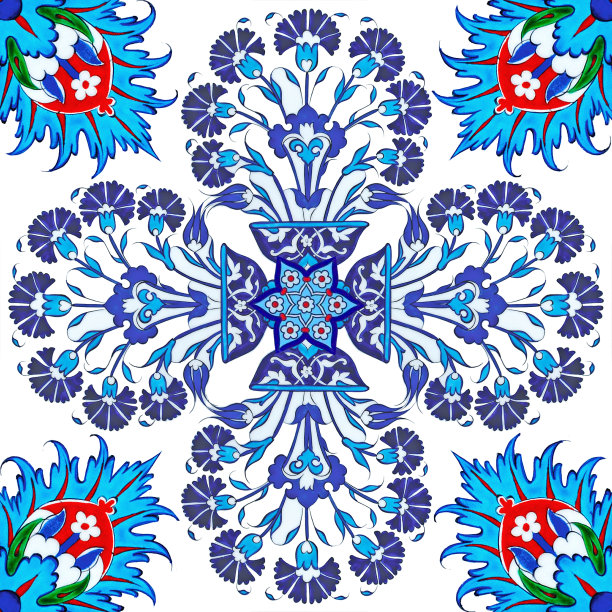 Seramik， İznik Çini, k<e:1> tahya Çini, Porselen, Zemin Duvar, Dekorasyon，蓝色清真寺图片下载