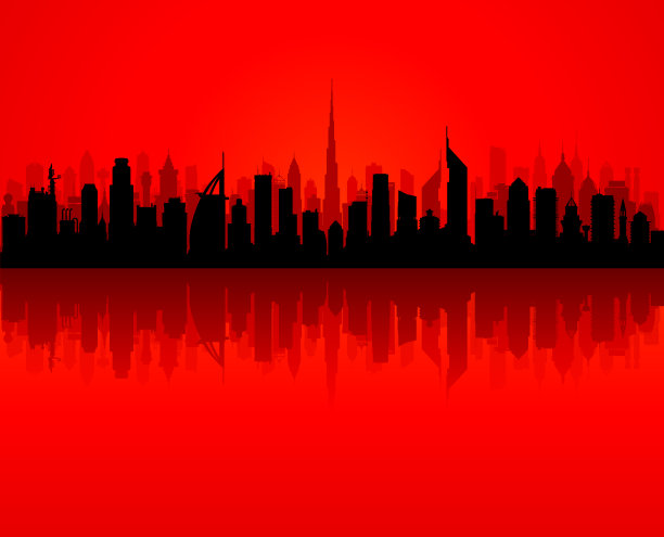 迪拜(所有建筑都已完工且可移动)图片下载