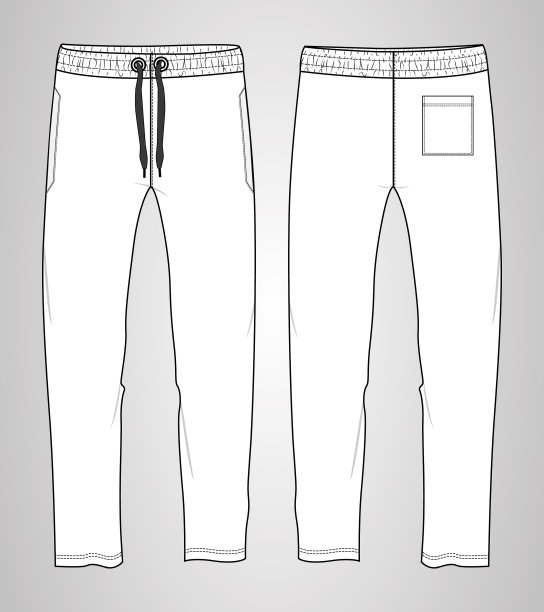 运动裤画图片下载