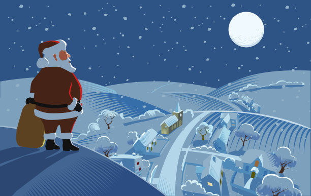 节日或冬季景观图片下载