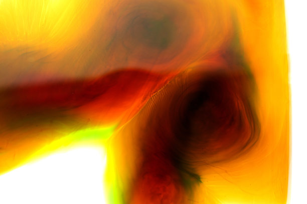 食用色素油墨混合了超现实的效果和图案图片下载