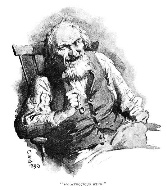 一个老人在用陶制烟斗抽烟图片下载