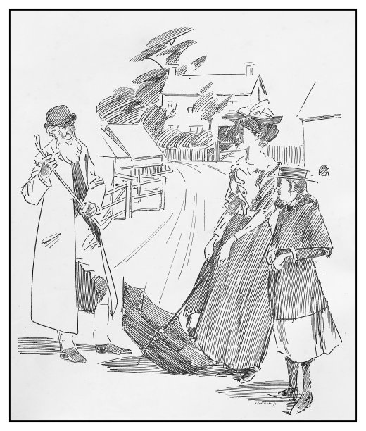 古董插图图片下载