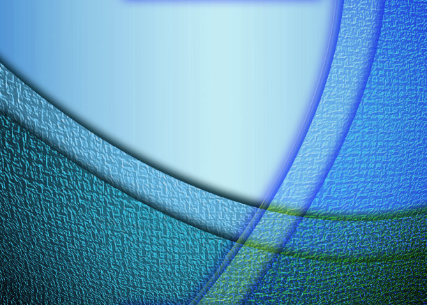 雕刻褶皱的蓝色阴影金属背景与装饰曲线线。设计为您美丽的背景，商业演示，传单，海报，横幅，小册子…图片下载