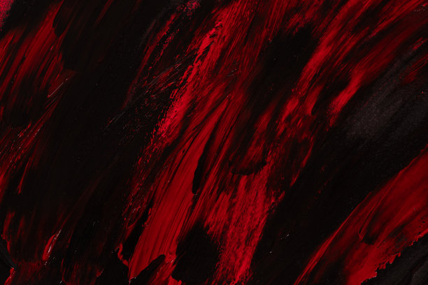 混合红色和黑色的油漆图片下载