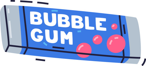 泡泡糖和口香糖一样甜图片下载