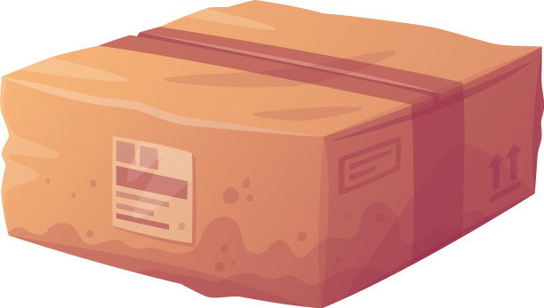 作为包装和运输的皱纸板箱图片下载