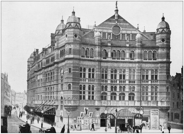 伦敦的古董照片:剑桥马戏团图片下载