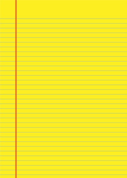 黄色的记事本图片下载