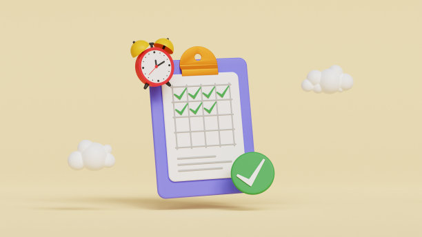 3d剪贴板任务管理待办事项清单，工作项目计划概念，快速检查表，张贴计划。3d时钟，生产力清单3d图标。三维演示图片下载